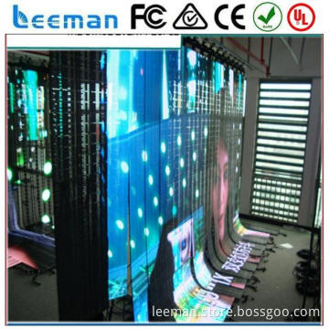 flexible led display screen 2015 Leeman P31.25 DIP RGB p5 full color